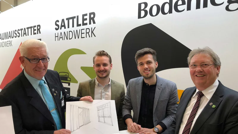 Der ZVR mit der Akademie Ruhr auf der Heimtextil