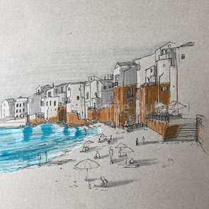 Wir zeigen dir alle Urban Sketching Grundlagen