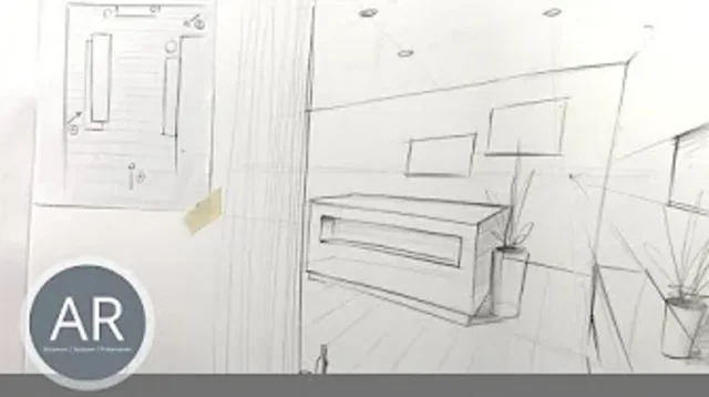 Lernen Sie perfekte Interior Design Skizzen in unserem Workshop für Interior Designer
