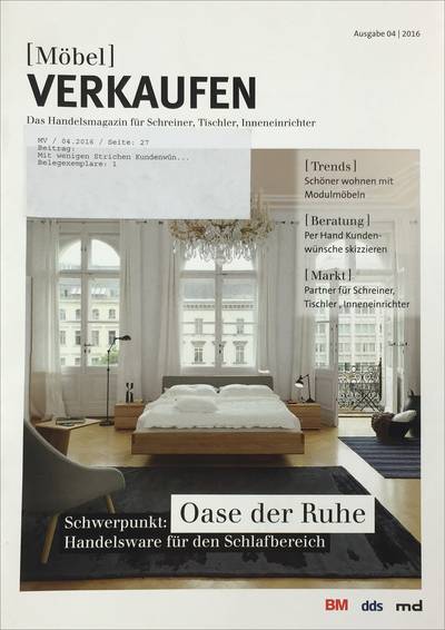 Möbel Verkaufen 4-16 - Beitrag zum Thema Handskizzen für Tischler