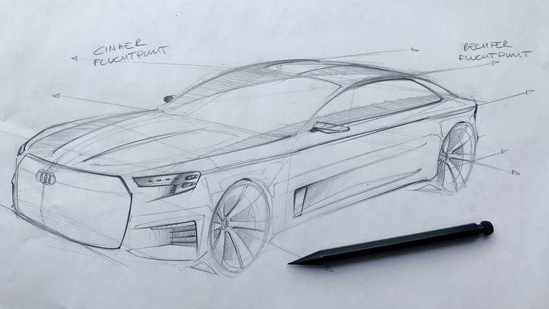 Autos zeichnen lernen. In unserem Zeichenkurs lernst du Autos in Perspektive zu zeichnen.