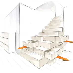 Erfahren Sie in unserem Innenarchitektur Workshop, wie Sie Funktionen und Bewegungen in Ihren Skizzen einfach darstellen können.