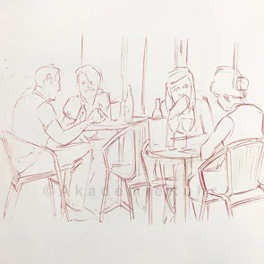 Urban Sketching Architektur zeichnen