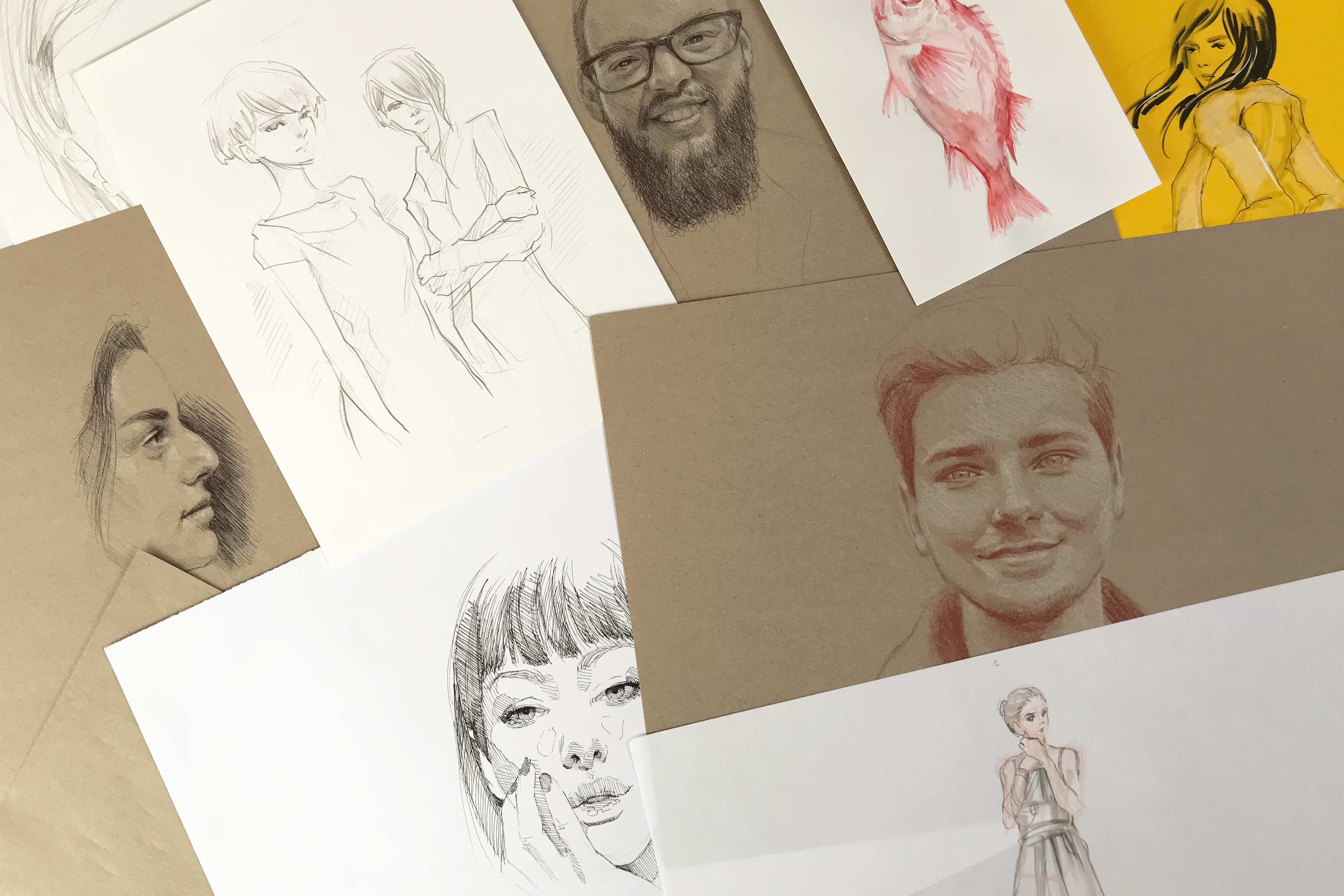 Unsere Zeichenkurse für Anfänger leiten dich professionell an die Kunst der Porträtzeichnung.